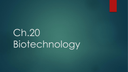 Ch20 Biotechnologyx