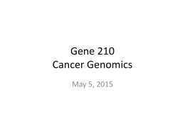 Gene 210-cancer genomics_2015x