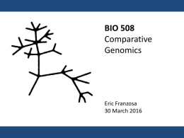 W09 Presentation: Comparative Genomics File