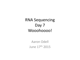 Day7 In-class slides for RNA-Seq