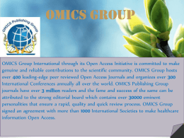 BMC Plant Biology - OMICS International