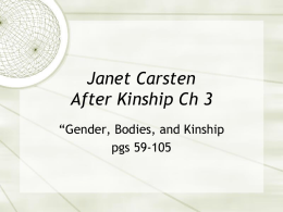 Janet Carsten After Kinship Ch 3