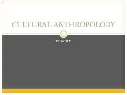 Anthropology 3