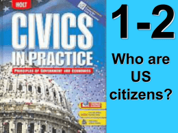 Do you deserve to be a citizen of the United States?