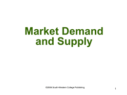 What is demand?