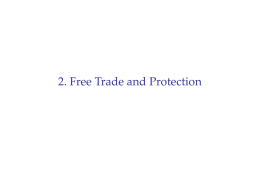 2 Free Trade and Protection