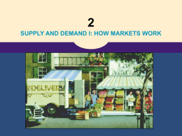 Chapter 4 "Market Forces of Supply and Demand"