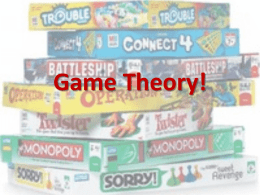 Game Theory!