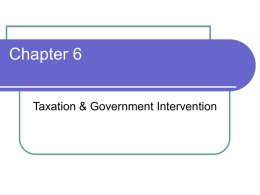 Chapter 6 Taxes Powerpoint