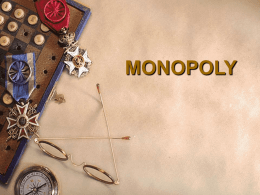 monopoly monopolistic