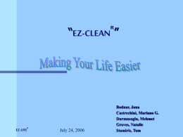 The “E-Z Cleaner”