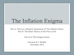 The Inflation Enigma