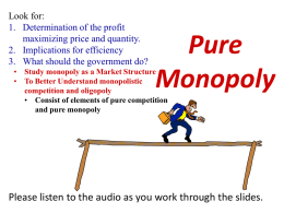 Pure Monopoly - HCC Learning Web