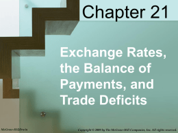 Exchange Rate - McGraw Hill Higher Education