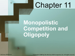 Microeconomics Chapter 11 Final PPT