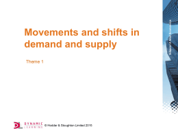 Movements and shifts