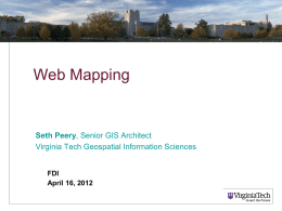 webmapping - Serenity