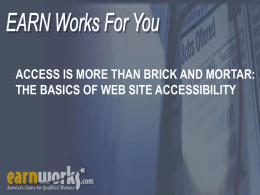 Web Accessibility Issues for Your Company On