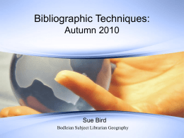 Keeping up with Current Research: October 2009