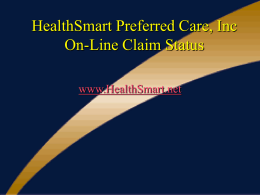 HealthSmart Preferred Care, Inc On