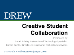 Creative Student Collaboration