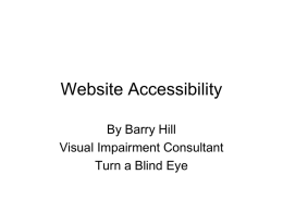 Website-Accessibility