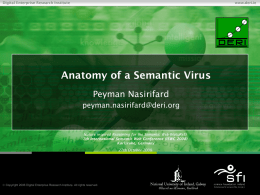 slides - Peyman Nasirifard`s Homepage