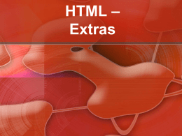 HTML – A New Language