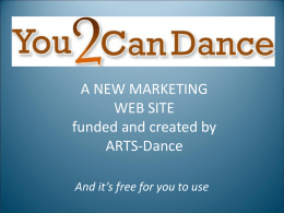 You2candance PowerPoint(10-07-24) - ARTS