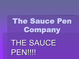 Sauce Pen - eduBuzz.org