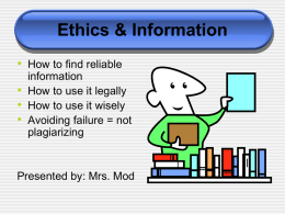Ethics & Information