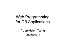 WebProgramming