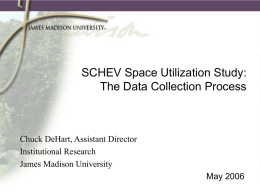 SCHEV Utilization Study May 2006 Presentation