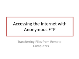 FTP Slides