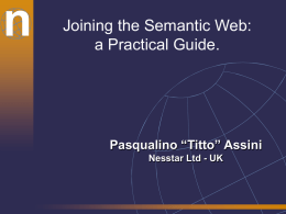 Joining the Semantic Web: a Practical Guide