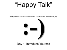 “Happy Talk”