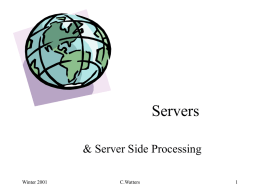 Server side slides