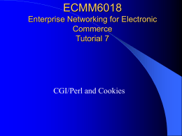 ECMM6018 Tutorial7