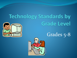 5-8 Standards