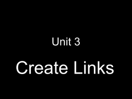 Unit 3 - Index