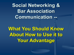 New York State Bar Association - The Bar Association of San