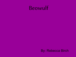 Beowulf Summary.