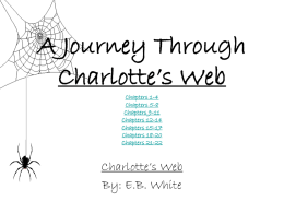 A Journey Through Charlotte`s Web