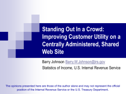 Standing Out In a Crowd: Improving Customer Utility on a Centrally