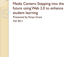 Web 2.0 to Enhance Student Learning PPT