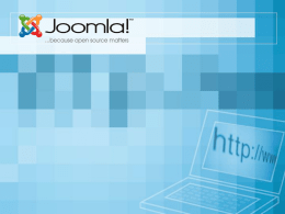What are some advanced ways I can use Joomla?
