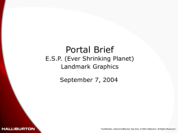 Portal Brief - Zomper & Associates