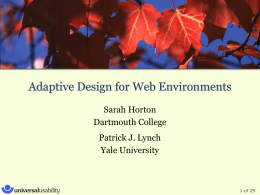 Slides (Horton) - Dartmouth College