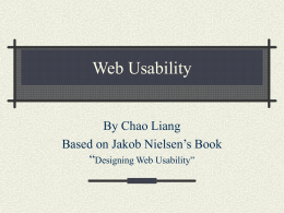 Web Usability1-PPT