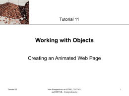 Working with Objects